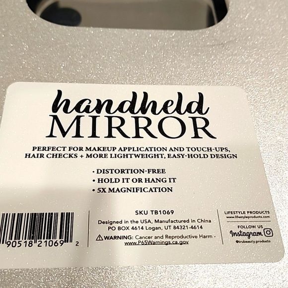 Silver Vanity Mirror - Picture 5 of 5